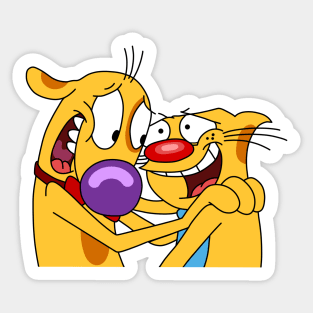 BFF Catdog Sticker